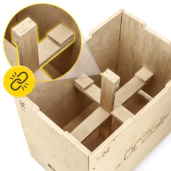 4FIZJO Skrzynia plyometryczna jump box 50 x 75 x 60 New