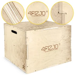 4FIZJO Skrzynia plyometryczna jump box 50 x 75 x 60 New