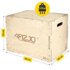 4FIZJO Skrzynia plyometryczna jump box 40 x 60 x 50 Sale
