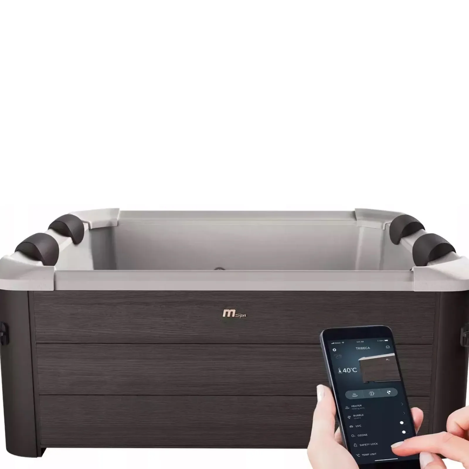 4FIZJO Spa ogrodowe całoroczne MSpa TRIBECA 6-osobowe Discount