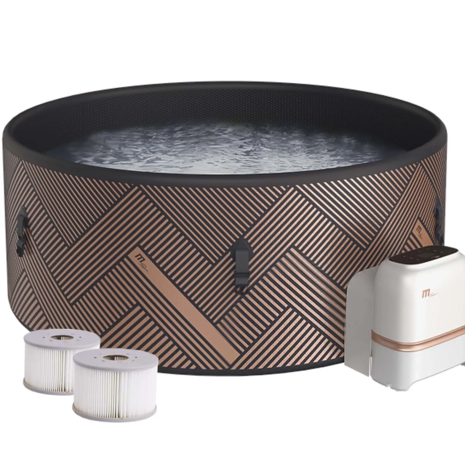 4FIZJO Spa ogrodowe dmuchane MSpa MONO 6-osobowe Discount