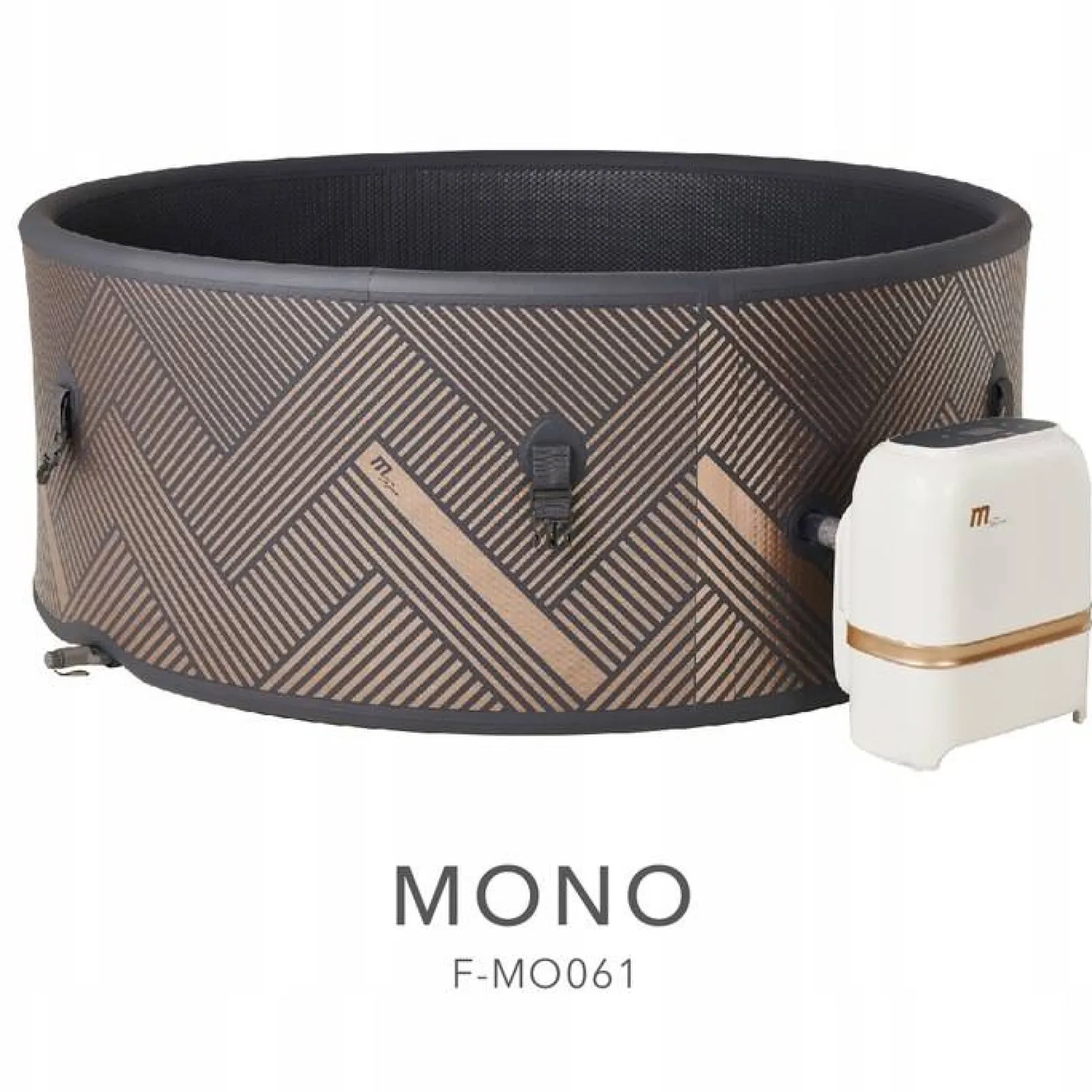 4FIZJO Spa ogrodowe dmuchane MSpa MONO 6-osobowe Discount