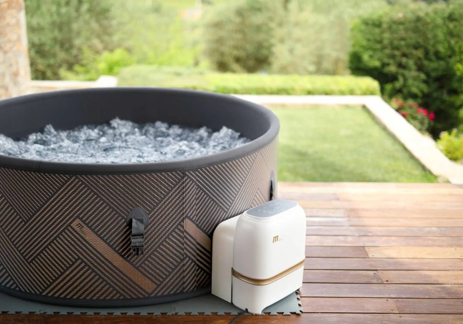 4FIZJO Spa ogrodowe dmuchane MSpa MONO Max WiFi 8-osobowe Outlet