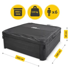 4FIZJO Spa ogrodowe MSpa SAPPHIRE WIFI 6 os. Sale