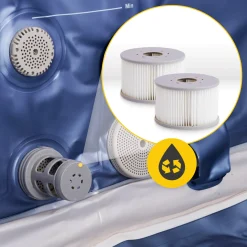 4FIZJO Spa ogrodowe MSpa SAPPHIRE WIFI 6 os. Sale