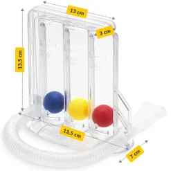 4FIZJO Spirometr oddechowy do ćwiczeń wdechu Sale
