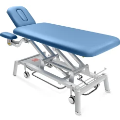4FIZJO Stół do masażu i rehabilitacji elektryczny PURE+ Niebieski New