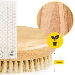 4FIZJO Szczotka do masażu ciała na sucho Discount