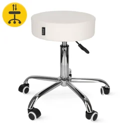 4FIZJO Taboret obrotowy do masażu PURE biały Sale
