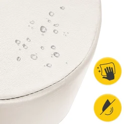 4FIZJO Taboret obrotowy do masażu PURE biały Sale