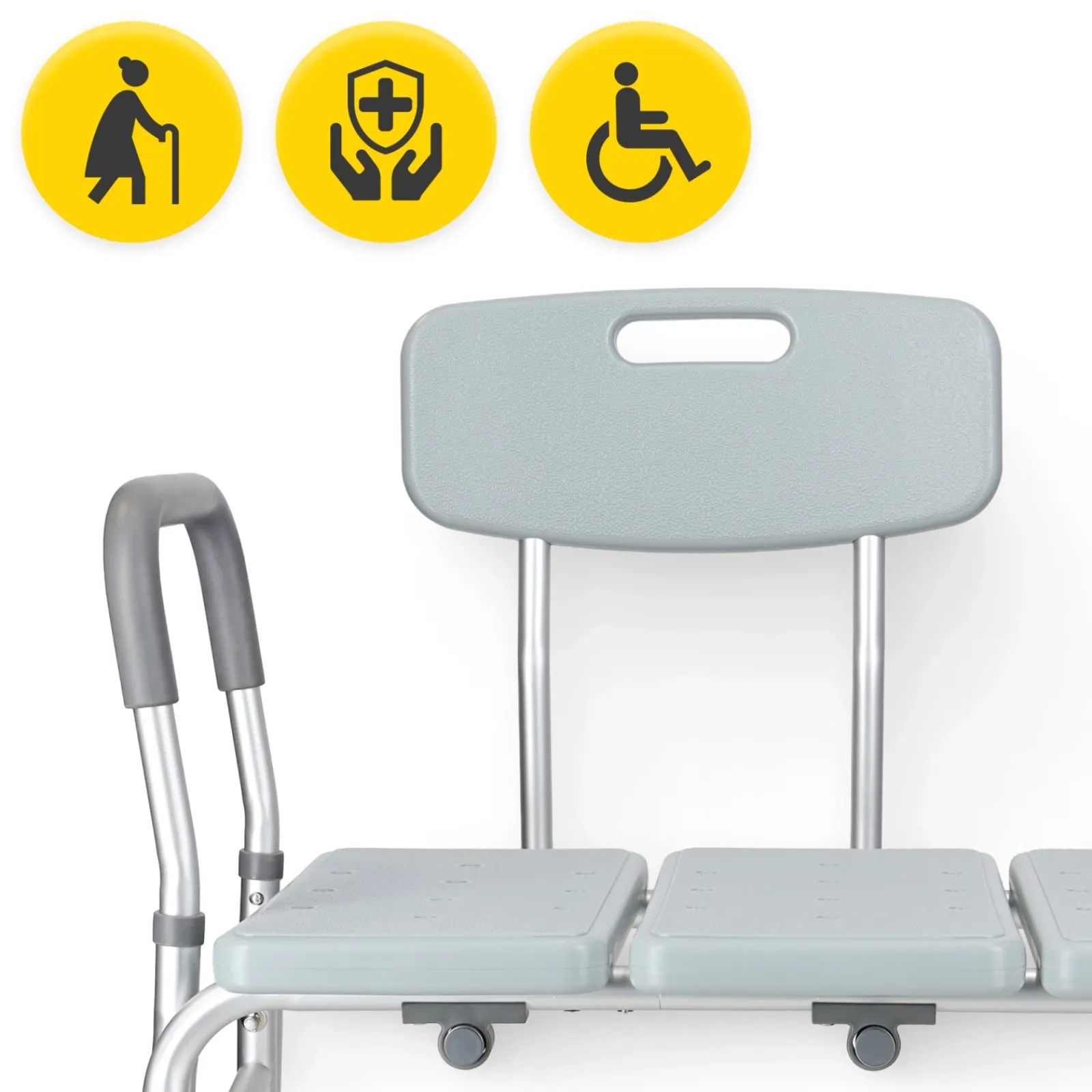 4FIZJO Taboret pod prysznic szeroki Discount