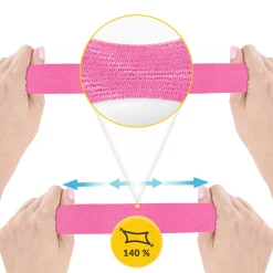 4FIZJO Taśma do kinesiotapingu 5 cm x 31 m Różowy Discount