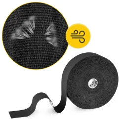 4FIZJO Taśma do kinesiotapingu 5 cm x 31 m Czarny New