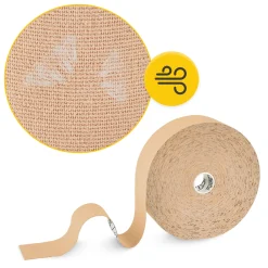 4FIZJO Taśma do kinesiotapingu 5 cm x 31 m Beżowy Best