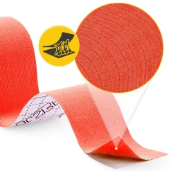 4FIZJO Taśma do kinesiotapingu 5 cm x 5 m Czerwony Sale