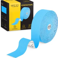 4FIZJO Taśma do kinesiotapingu 5 cm x 31 m Niebieski Best