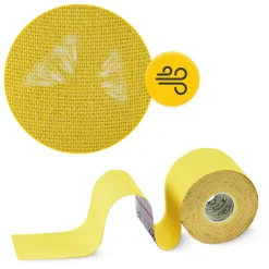4FIZJO Taśma do kinesiotapingu 5 cm x 5 m Żółty Clearance