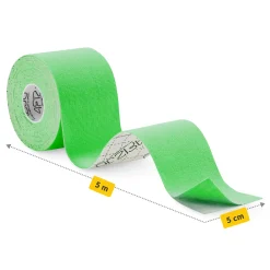 4FIZJO Taśma do kinesiotapingu 5 cm x 5 m Zielony Sale