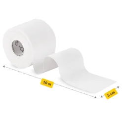 4FIZJO Taśma do kinesiotapingu 10 m x 5 cm Hot