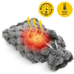4FIZJO Termofor gumowy w pluszowym pokrowcu 2 litry Hot