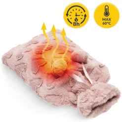 4FIZJO Termofor gumowy w pluszowym pokrowcu SERCA 2 litry Clearance