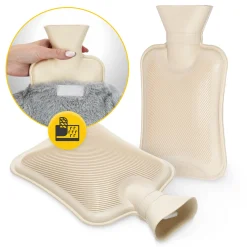4FIZJO Termofor pluszowy w pokrowcu PINGWIN 0,75 litra Outlet