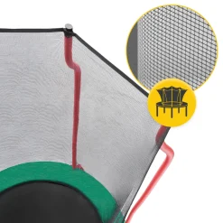 4FIZJO Trampolina dla dzieci do domu i ogrodu
