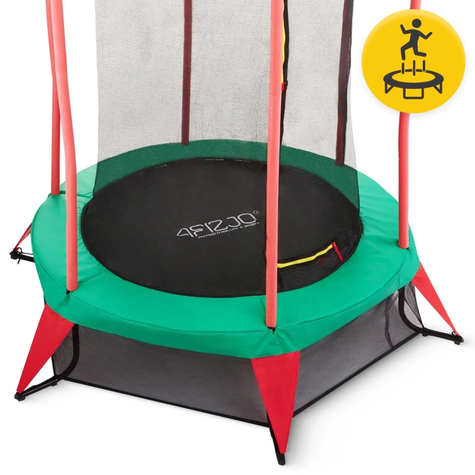 4FIZJO Trampolina dla dzieci do domu i ogrodu