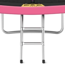 4FIZJO Trampolina ogrodowa dla dzieci PRO 374 cm 12FT Różowy / Czarny Discount