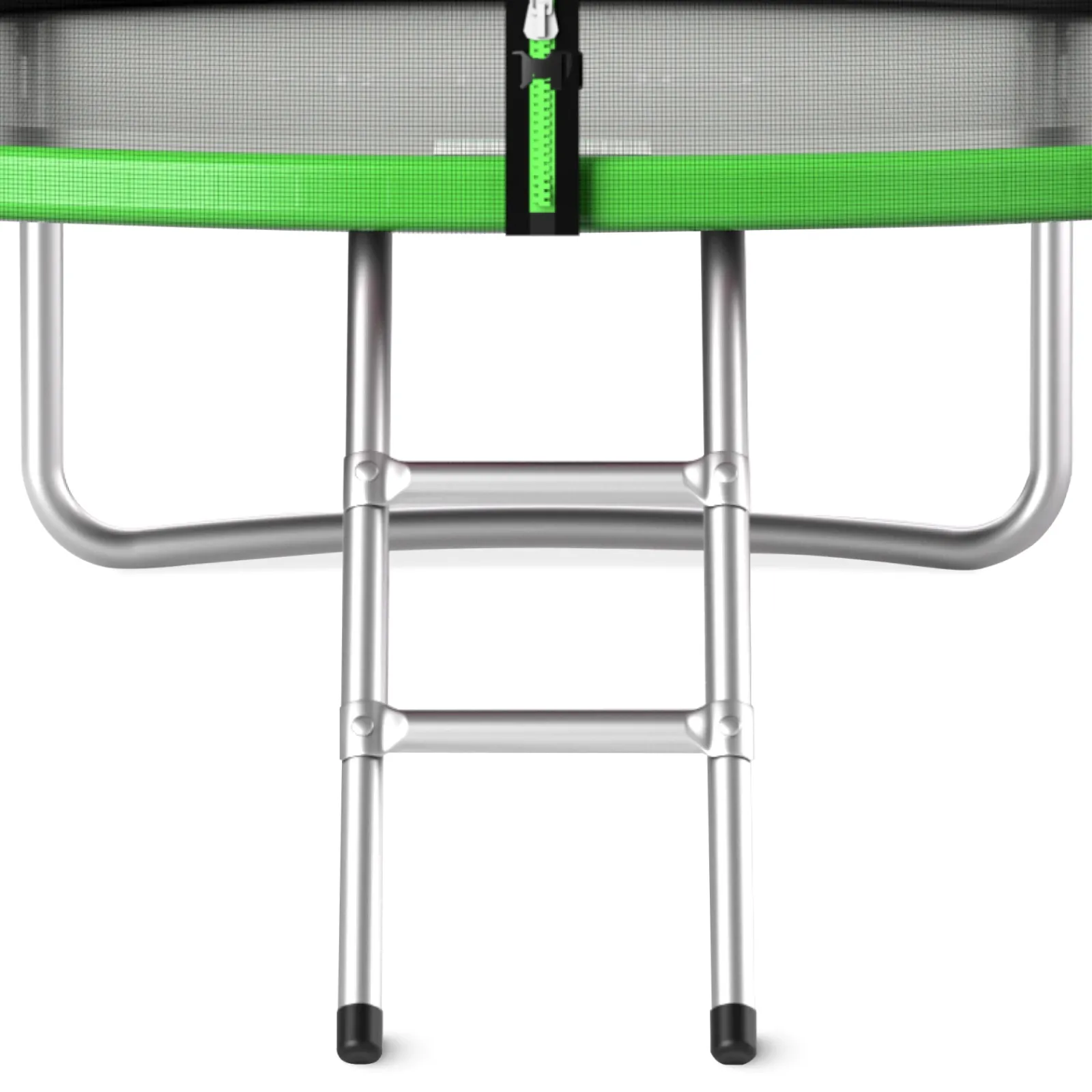 4FIZJO Trampolina ogrodowa dla dzieci CLASSIC 312 cm 10 FT Zielony / Czarny Outlet