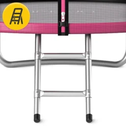 4FIZJO Trampolina ogrodowa dla dzieci CLASSIC 252cm 8FT Różowy / Czarny Online
