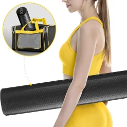 4FIZJO Wałek do masażu z wypustkami CARE+ 90 cm czarny Online