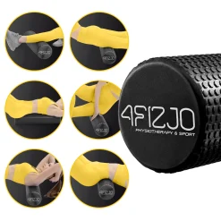 4FIZJO Wałek do masażu z wypustkami CARE+ 90 cm czarny Online