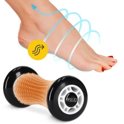 4FIZJO Wałek do masażu z wypustkami SPIKE ROLLER pomarańczowy New