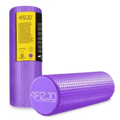 4FIZJO Wałek do masażu z wypustkami CARE+ 45 cm fioletowy New