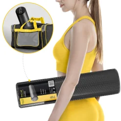 4FIZJO Wałek do masażu z wypustkami CARE+ 60 cm czarny Discount