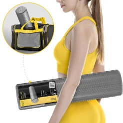 4FIZJO Wałek do masażu z wypustkami CARE+ 60 cm szary Hot