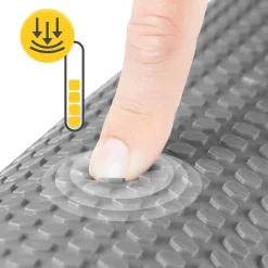 4FIZJO Wałek do masażu z wypustkami CARE+ 60 cm szary Hot