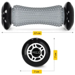 4FIZJO Wałek do masażu z wypustkami SPIKE ROLLER szary Discount