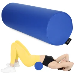 4FIZJO Wałek rehabilitacyjny kształtka do masażu 60 x 20 cm niebieska Niebieski Online