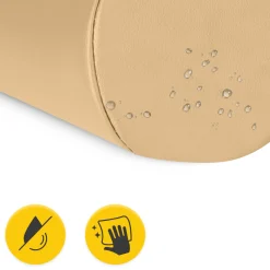 4FIZJO Wałek rehabilitacyjny kształtka do masażu 60 × 15 cm beżowa Discount