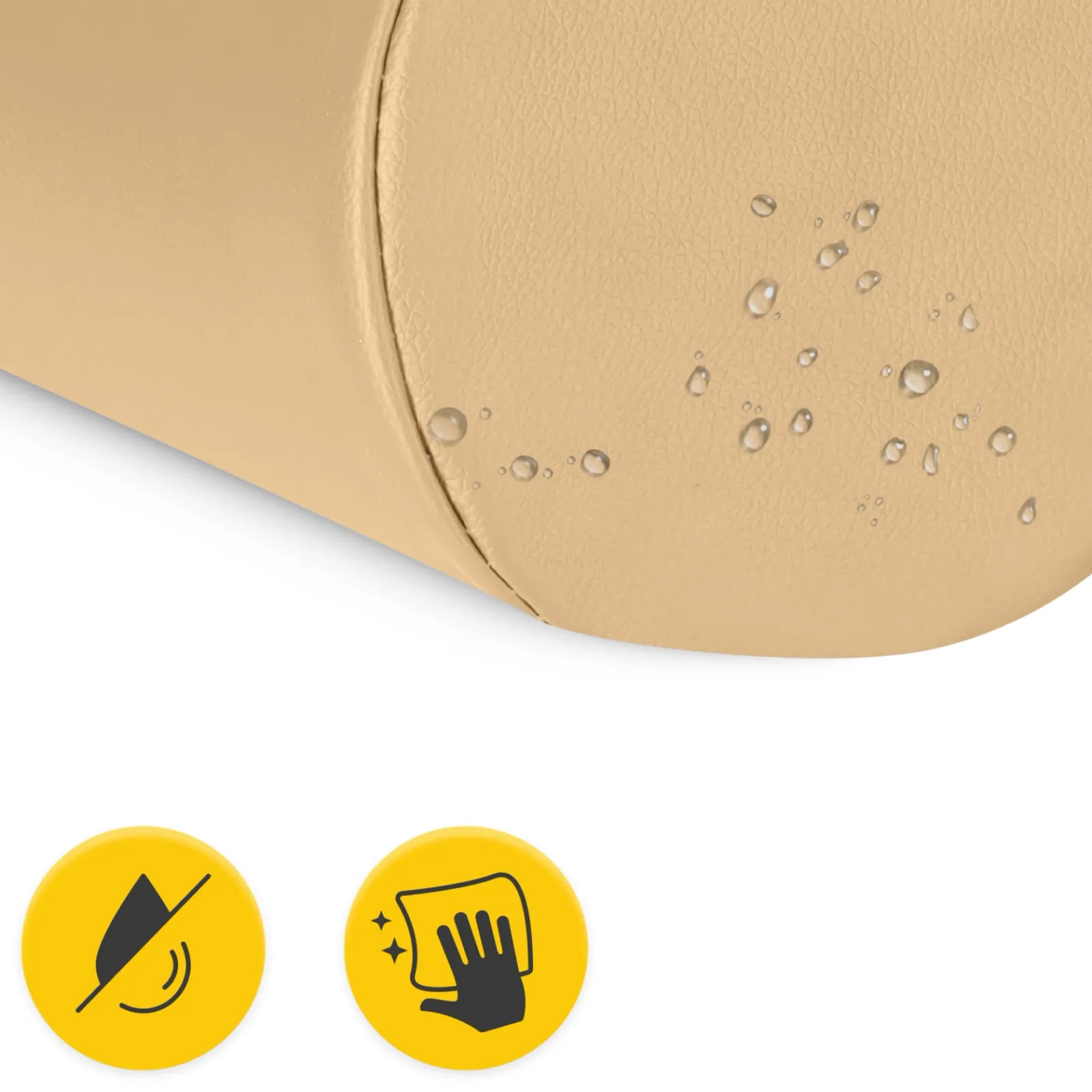 4FIZJO Wałek rehabilitacyjny kształtka do masażu 60 × 15 cm beżowa Discount