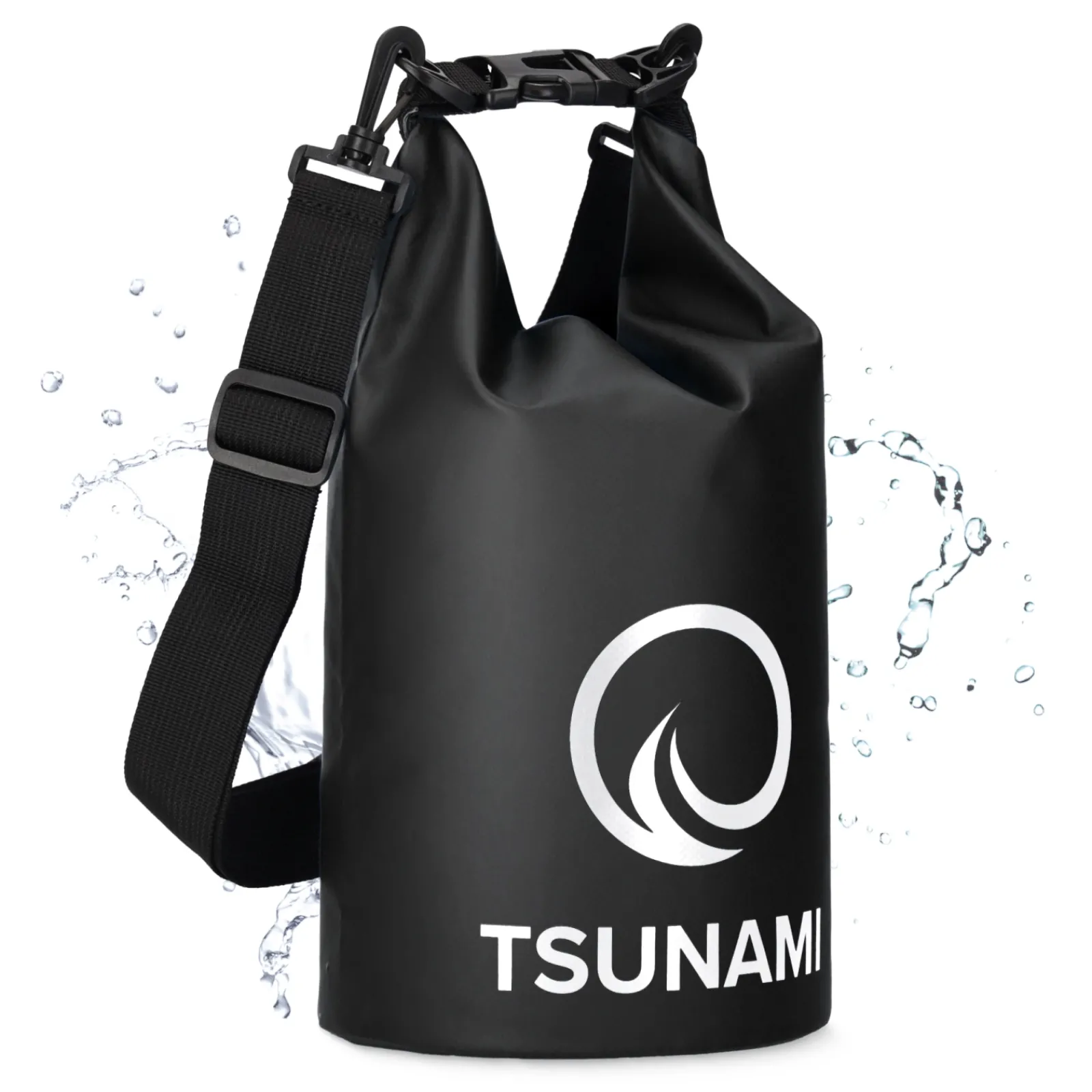 4FIZJO Worek wodoodporny 5 litrów TSUNAMI czarny Best