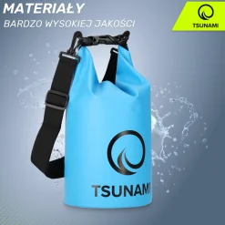 4FIZJO Worek wodoodporny 5 litrów TSUNAMI niebieski Sale