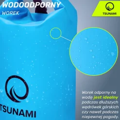 4FIZJO Worek wodoodporny 30 litrów TSUNAMI niebieski Outlet