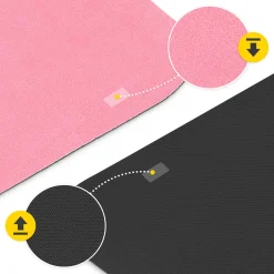 4FIZJO Zamszowa mata do jogi i ćwiczeń 1,5 mm różowa Online