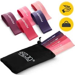 4FIZJO Zestaw 5 gum do ćwiczeń MINI POWER BAND Best