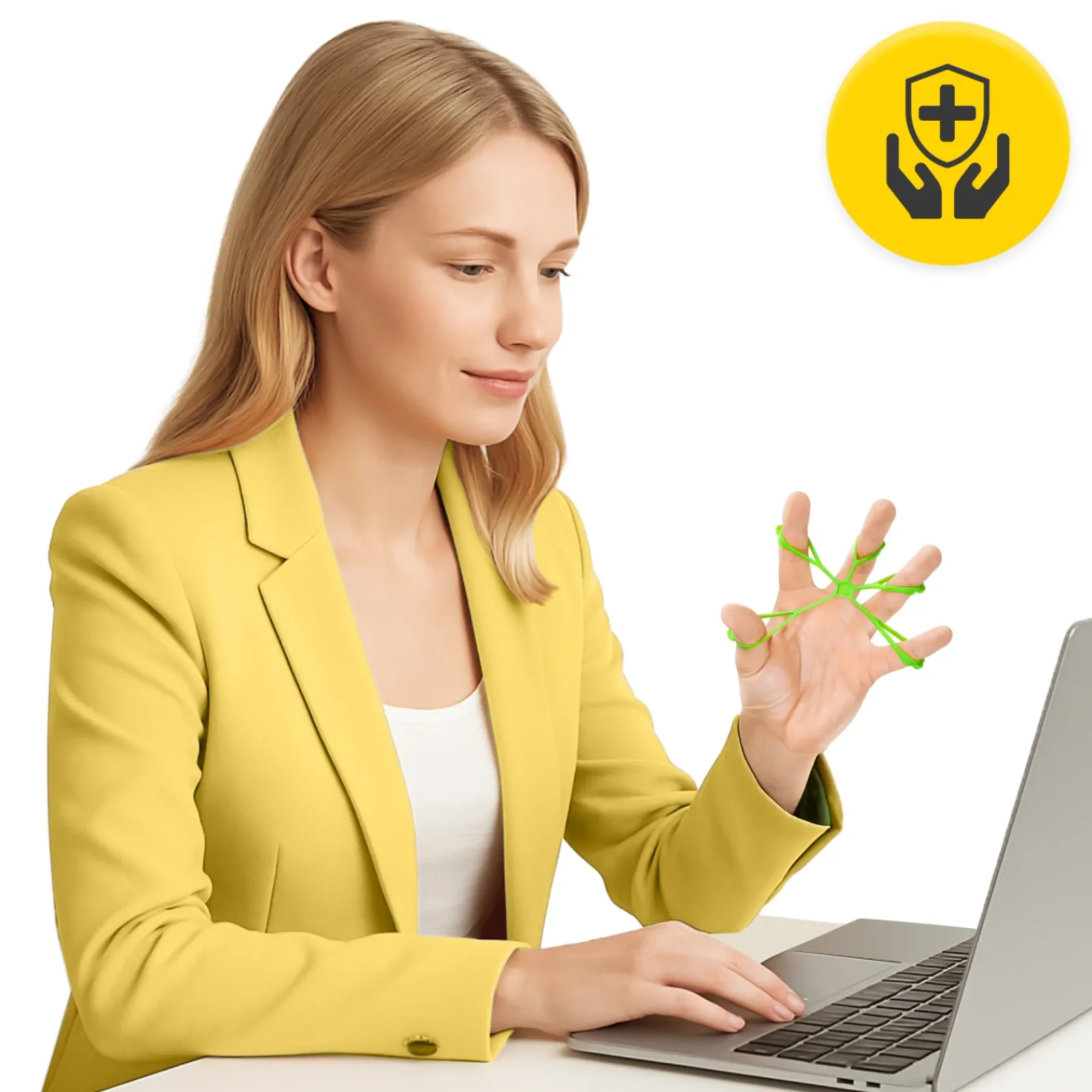4FIZJO Zestaw 3 gum do ćwiczeń palców Discount