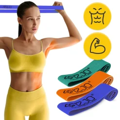 4FIZJO Zestaw 3 gum materiałowych do ćwiczeń FLEX BAND Sale