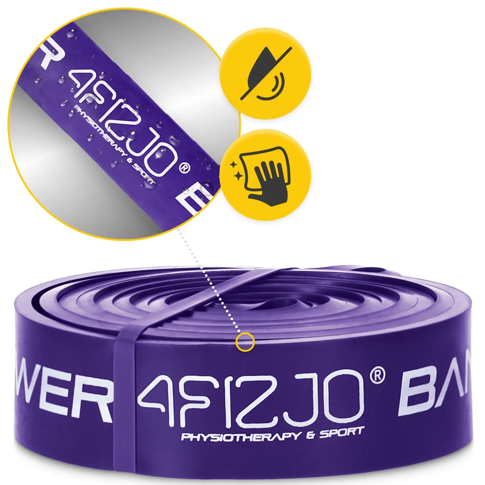 4FIZJO Zestaw 3 gum oporowych do ćwiczeń POWER BAND